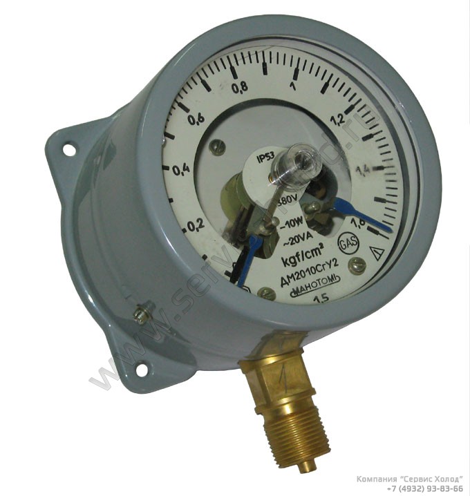 Манометр ДМ2010СгУ2 (1,6) :: Сервис Холод