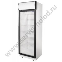 Шкаф холодильный DP107-S Polair с механическим замком